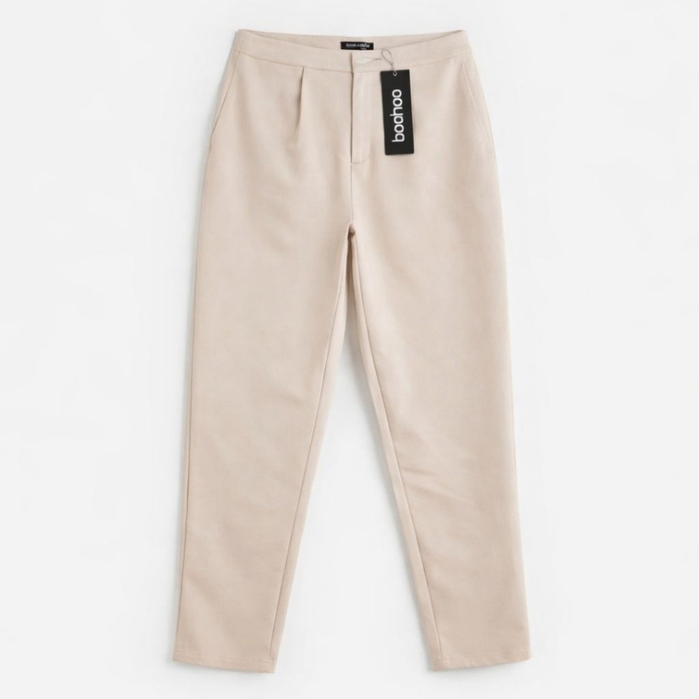Boohoo Mushroom Tailored Trousers Skinny Pants Women's Pants US Size-10 NWT!